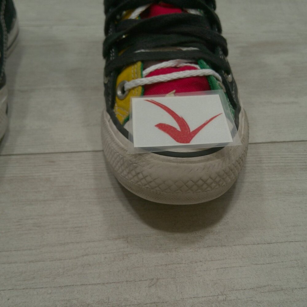 Chuck Taylor Converse All Star Hi Double Upper Multicolored Dbl Lace Sz M4 /W6 - Picture 11 of 12